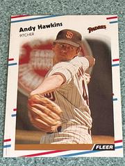 Andy Hawkins #586 Baseball Cards 1988 Fleer Prices