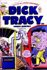 Dick Tracy #34 (1950) Comic Books Dick Tracy Monthly Prices