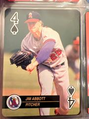 Jim Abbott [4 of Spades] Baseball Cards 1992 U.S. Playing Card Aces Prices