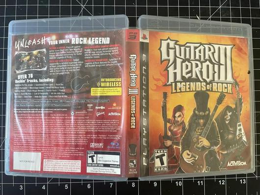 Guitar Hero III Legends of Rock photo