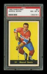 Marcel Bonin #51 Hockey Cards 1960 Parkhurst Prices