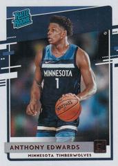 Anthony Edwards Basketball Cards 2020 Donruss Prices