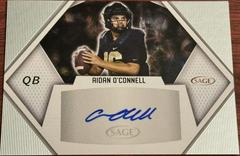 Aidan O'Connell Football Cards 2023 Sage Autographs Prices