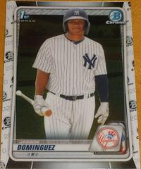 Jasson Dominguez Baseball Cards 2020 Bowman Chrome Prospects Prices