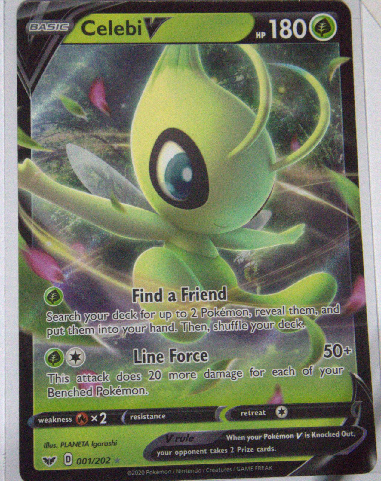 Celebi V | Ungraded | Pokemon Sword & Shield