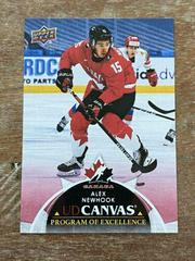 Alex Newhook Hockey Cards 2021 Upper Deck UD Canvas Prices