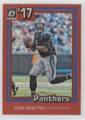 Cam Newton [Red] #34 Football Cards 2017 Panini Donruss Optic 1981 Tribute Prices