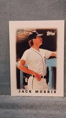 Jack Morris Baseball Cards 1988 Topps Mini League Leaders Prices