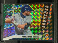 Pete Alonso [green mosaic] #L1 Baseball Cards 2021 Panini Mosaic Launched Prices