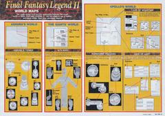 Final Fantasy Legend 2 - Map | Final Fantasy Legend 2 GameBoy