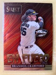 Brandon Crawford #EF23 Baseball Cards 2022 Panini Select En Fuego Prices