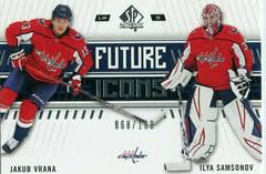 Jakub Vrana, Ilya Samsonov Hockey Cards 2019 SP Authentic Prices