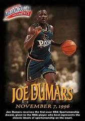 Joe Dumars Basketball Cards 1997 Fleer Million Dollar Moments Prices
