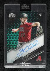 2020 Zach Gallen [Autograph; Green Refractor] #CBA-ZG Baseball Cards 2020 Topps Chrome Black Prices