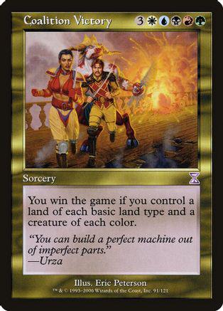 Coalition Victory [Foil] Magic Time Spiral Timeshifted