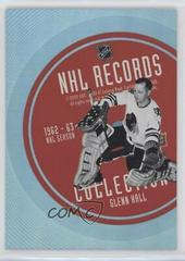 Glenn Hall [Platinum] #RB-12 Hockey Cards 2021 Upper Deck Record Collections Prices