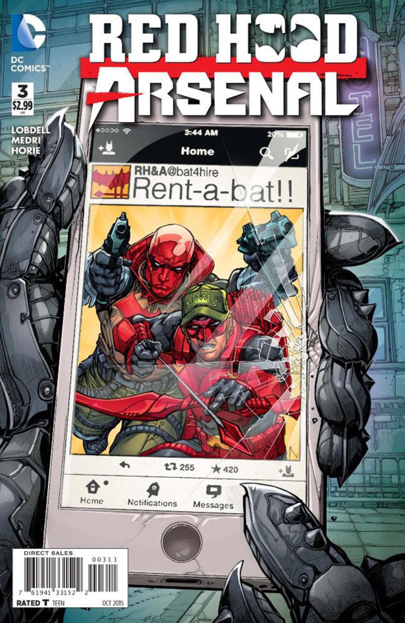 Red Hood / Arsenal #3 (2015) Comic Books Red Hood / Arsenal