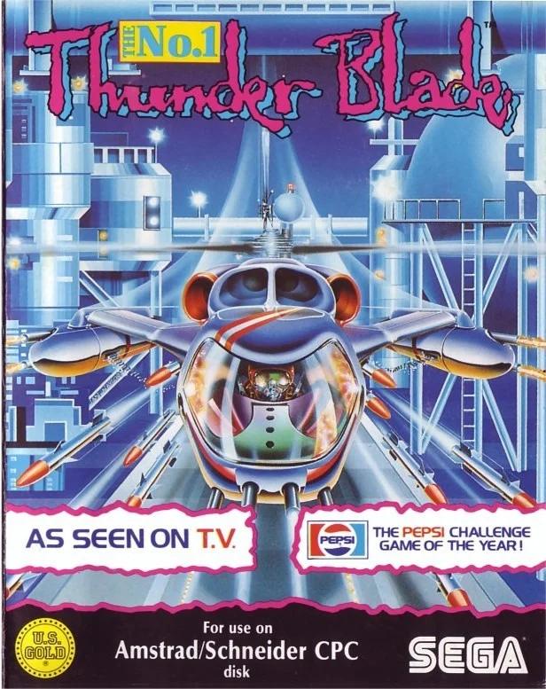 Thunder Blade Amstrad CPC