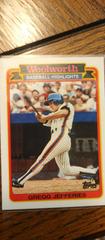 Gregg Jefferies Baseball Cards 1989 Topps Woolworth Baseball Highlights Prices