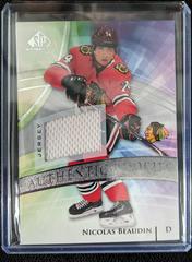 Nicolas Beaudin [Silver Jersey] #141 Hockey Cards 2020 SP Game Used Prices