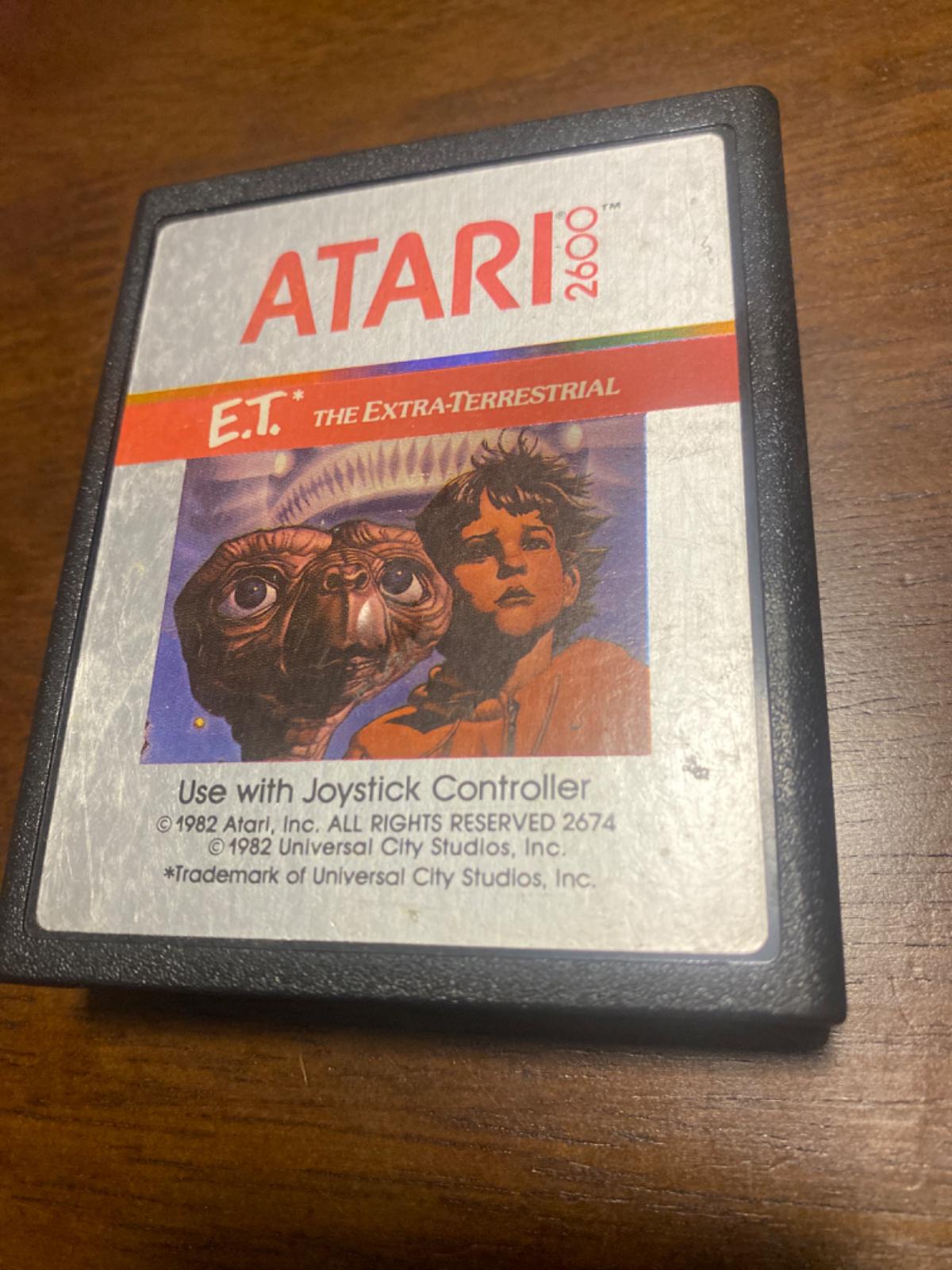 ET the Extra Terrestrial | Item only | Atari 2600