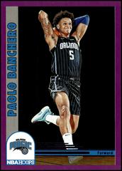 Paolo Banchero [Purple] Basketball Cards 2022 Panini Hoops Prices