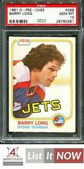 Barry Long Hockey Cards 1981 O-Pee-Chee Prices