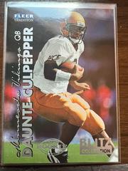 Daunte Culpepper [Blitz Collection] #265BC Football Cards 1999 Fleer Prices