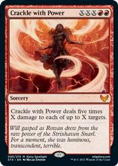 Crackle with Power [Foil] Magic Strixhaven School of Mages Prices