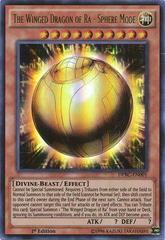 The Winged Dragon of Ra - Sphere Mode [1st Edition] DPBC-EN001 YuGiOh Duelist Pack: Battle City Prices