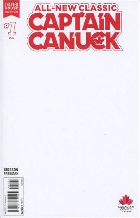 All-New Classic Captain Canuck [Blank] #1 (2016) Comic Books All-New Classic Captain Canuck