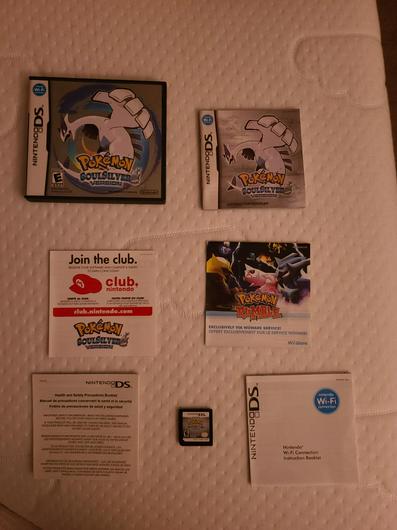 Pokemon SoulSilver Version | Item, Box, And Manual | Nintendo DS