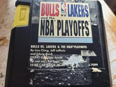 Cartridge (Front) | Bulls vs Lakers and the NBA Playoffs Sega Genesis