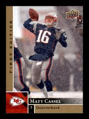 Matt Cassel #75 Football Cards 2009 Upper Deck First Edition Prices