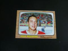 Jean Beliveau #31 Hockey Cards 1966 Topps USA Test Prices