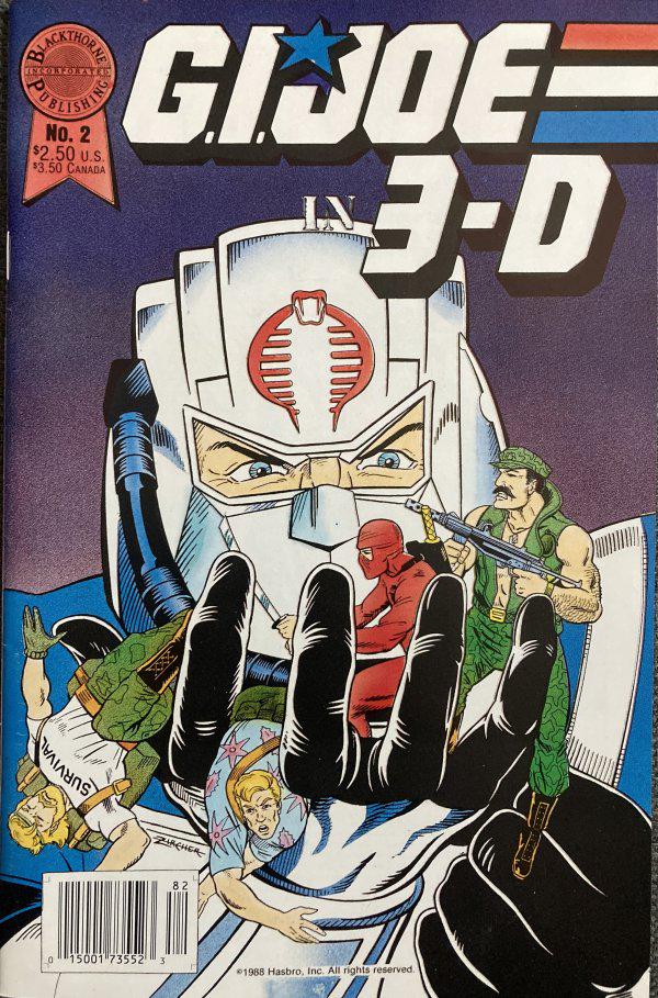 G.I. Joe In 3-D [2nd Print] #4 (1988) Comic Books G.I. Joe in 3D