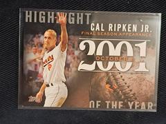 Cal Ripken jr #H-27 Baseball Cards 2015 Topps Highlight of the Year Prices