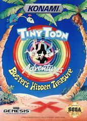 Front Cover | Tiny Toon Adventures Buster's Hidden Treasure Sega Genesis
