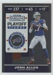Josh Allen [Playoff Ticket] #3 Football Cards 2019 Panini Contenders Prices