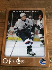 Brendan Morrison #476 Hockey Cards 2006 O Pee Chee Prices