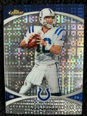 Peyton Manning [Xfractor] #10 Football Cards 2010 Topps Finest Prices