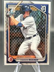 Carson Rucker #BP-65 Baseball Cards 2024 Bowman Prospect Prices
