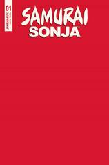 Samurai Sonja [Red Blank Authentix] #1 (2022) Comic Books Samurai Sonja Prices