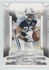 LenDale White #95 Football Cards 2009 Playoff Prestige Prices