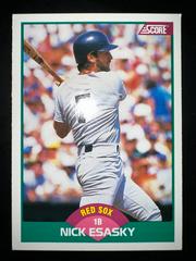 Nick Esasky #37T Baseball Cards 1989 Score Traded Prices