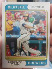 Lorenzo Cain #392 Baseball Cards 2023 Topps Heritage Prices