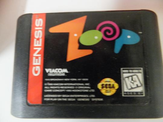 Zoop | Item, Box, and Manual | Sega Genesis