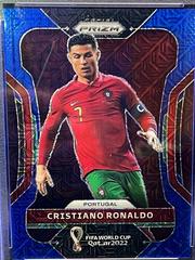 Cristiano Ronaldo [Blue Mojo] #175 Soccer Cards 2022 Panini Prizm World Cup Prices