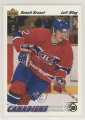 Benoit Brunet #469 Hockey Cards 1991 Upper Deck Prices