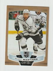 Alec Martinez [Gold Border] #349 Hockey Cards 2019 O Pee Chee Prices